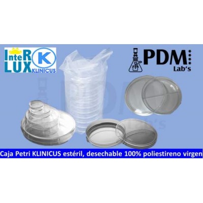 Caja Petri INTERLUX - KLINICUS