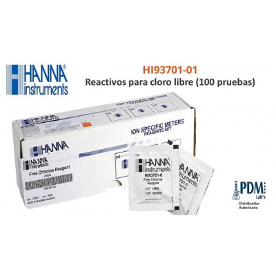 HI93701-01 - Reactivo DPD para cloro libre residual