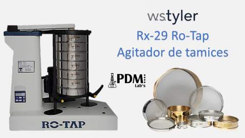 RO-TAP - Agitador de tamices RX-29 - w.s.tyler